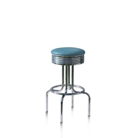 Bel Air Barkruk BS-28-77 Blauw | Bel Air Retro Fifties Furniture