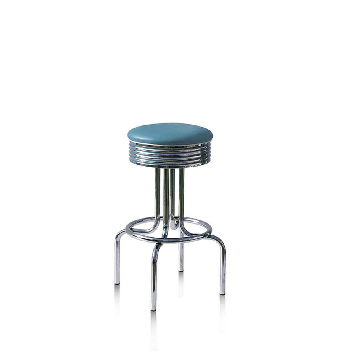 Bel Air Barkruk BS-28-77 Blauw | Bel Air Retro Fifties Furniture