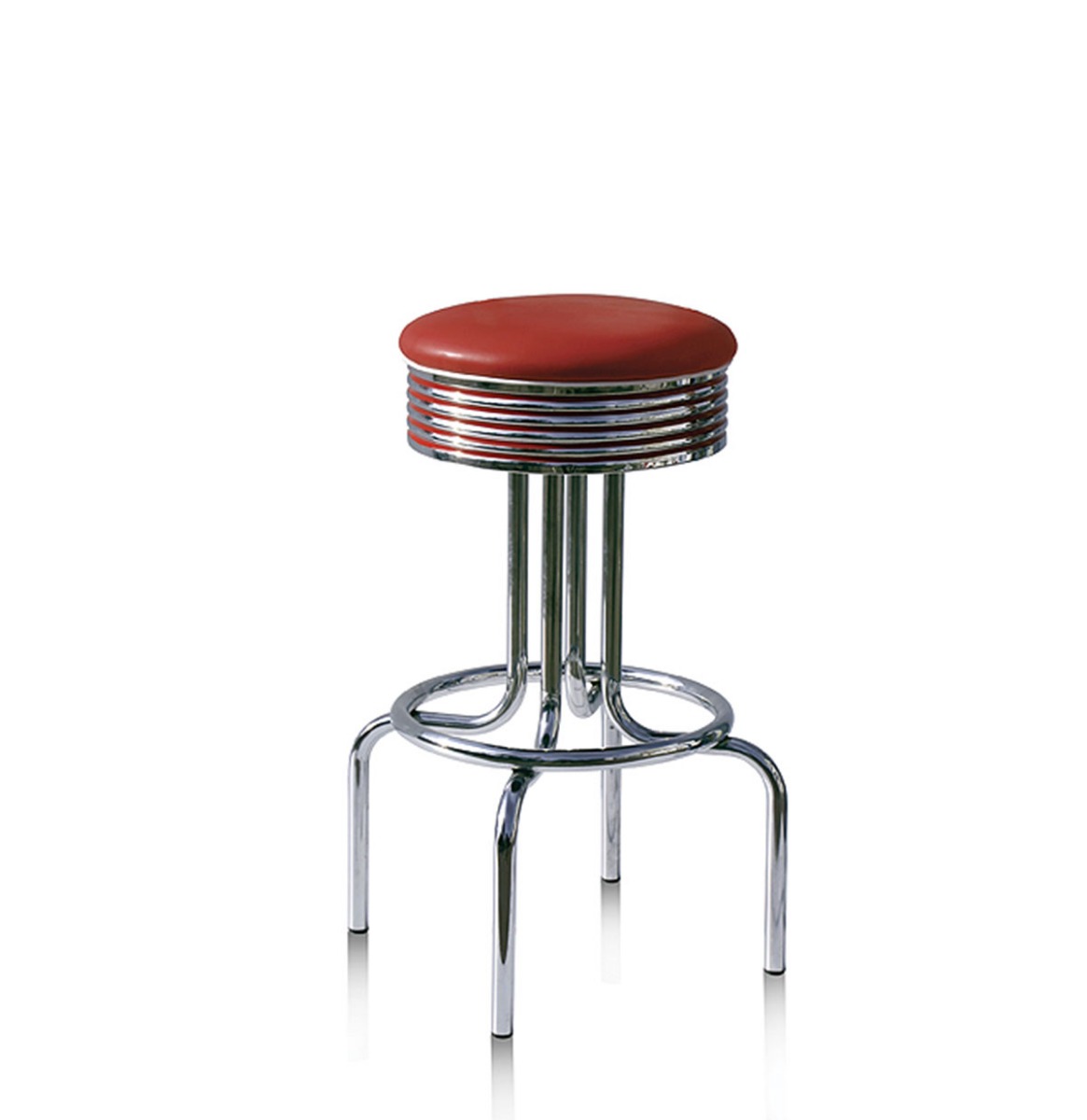 Bel Air Barkruk BS-28 77 cm Ruby | Bel Air Retro Fifties Furniture