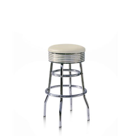 Bel Air Barkruk BS-29 Gebroken Wit | Bel Air Retro Fifties Furniture