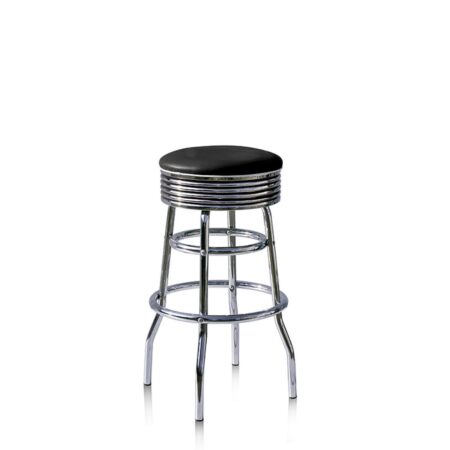 Bel Air Barkruk BS-29 Zwart | Bel Air Retro Fifties Furniture