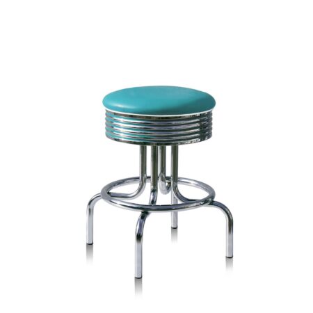 Bel Air Barkruk Retro BS-28 Turquoise 66 cm | Bel Air Retro Fifties Furniture
