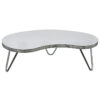 Bel Air Boomerang Salon Tafel TO18 Antique White Oxide | Bel Air Retro Fifties Furniture