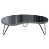 Bel Air Boomerang Salon Tafel TO18 Blackstone | Bel Air Retro Fifties Furniture