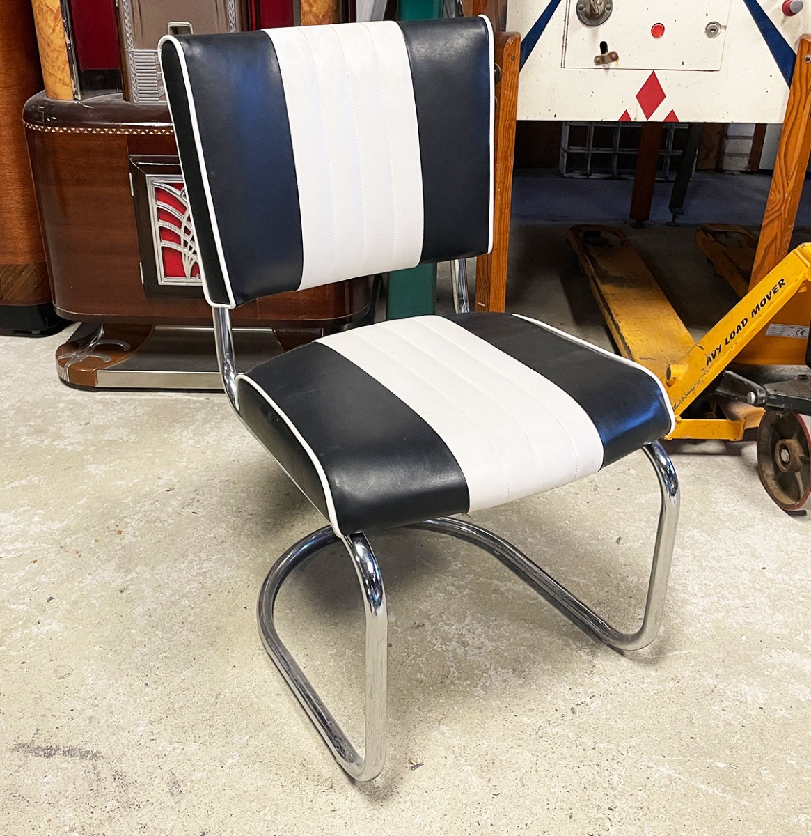 Bel Air CO-27 Fifties Retro Dinerstoel - Showroommodel | 50% korting | Bel Air Retro Fifties Furniture