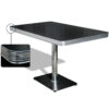 Bel Air Diner Tafel TO22 Blackstone | Bel Air Retro Fifties Furniture