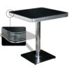 Bel Air Diner Tafel TO23W Blackstone | Bel Air Retro Fifties Furniture