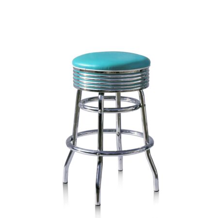 Bel Air Retro Barkruk BS-29 Turquoise 66 cm | Bel Air Retro Fifties Furniture