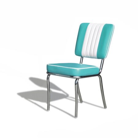 Bel Air Retro Diner Stoel CO-24 Turquoise | Bel Air Retro Fifties Furniture