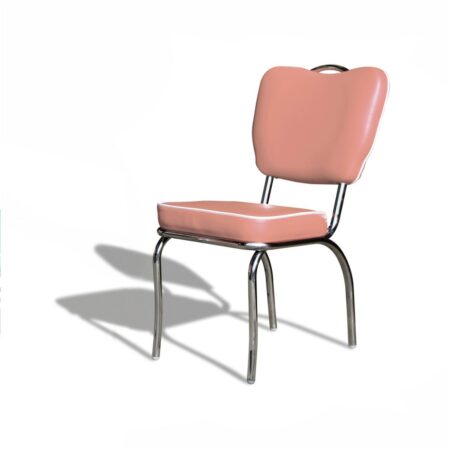 Bel Air Retro Diner Stoel CO-26 Roze | Bel Air Retro Fifties Furniture