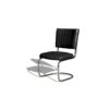 Bel Air Retro Diner Stoel CO-28 Zwart | Bel Air Retro Fifties Furniture
