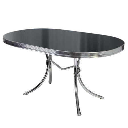 Bel Air Retro Tafel TO26 Blackstone | Bel Air Retro Fifties Furniture