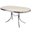 Bel Air Retro Tafel TO26 White Oxide | Bel Air Retro Fifties Furniture