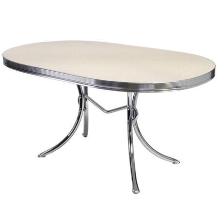 Bel Air Retro Tafel TO26 White Oxide | Bel Air Retro Fifties Furniture