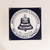 Bell Telephone System Ande Rooney 1990's Emaille Bord - 20 x 20cm | The Dutch Pickers
