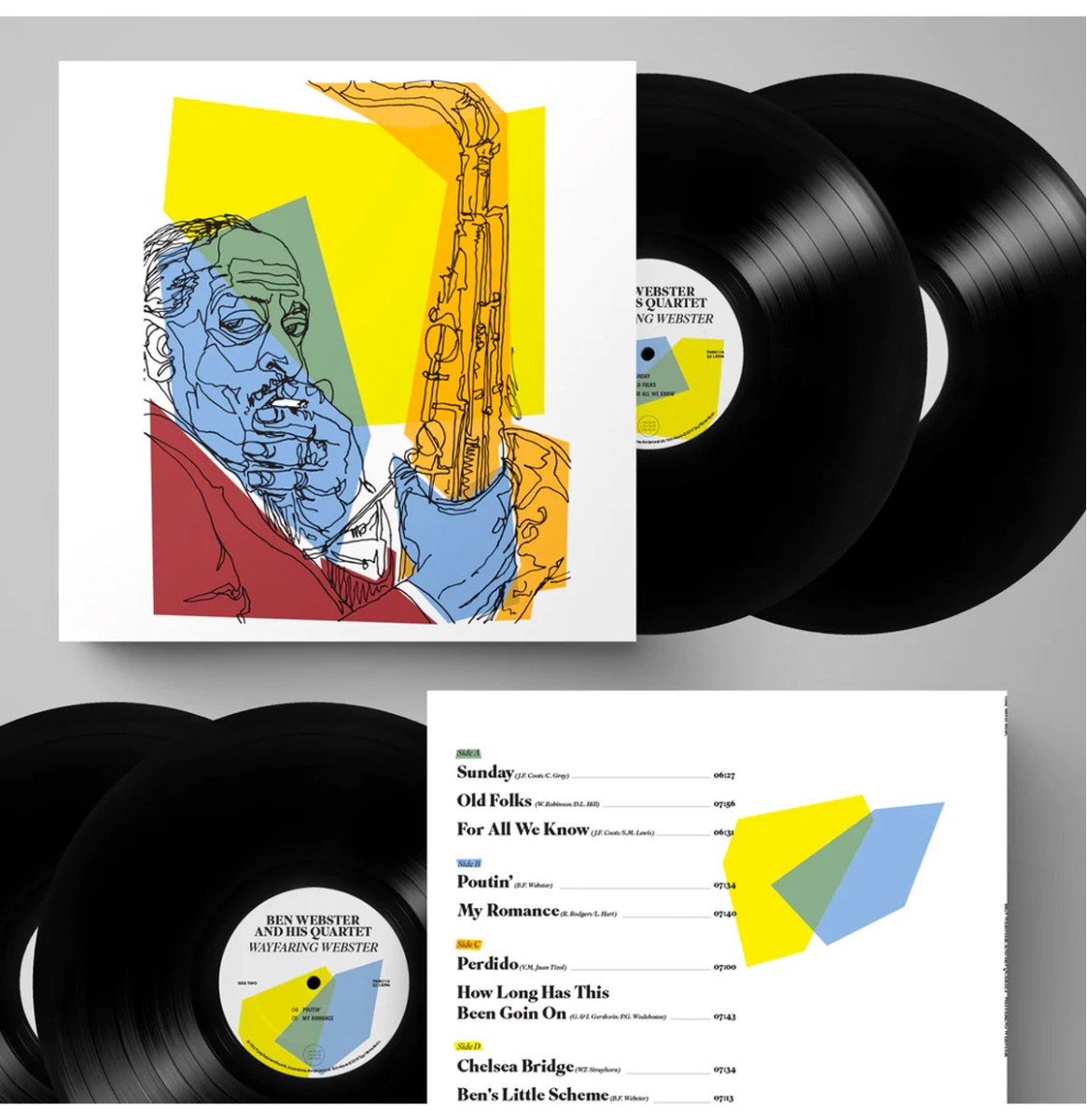 Ben Webster And His Quartet - Wayfaring Webster (Record Store Day Black Friday 2023) 2 (LP) | Fiftiesstore