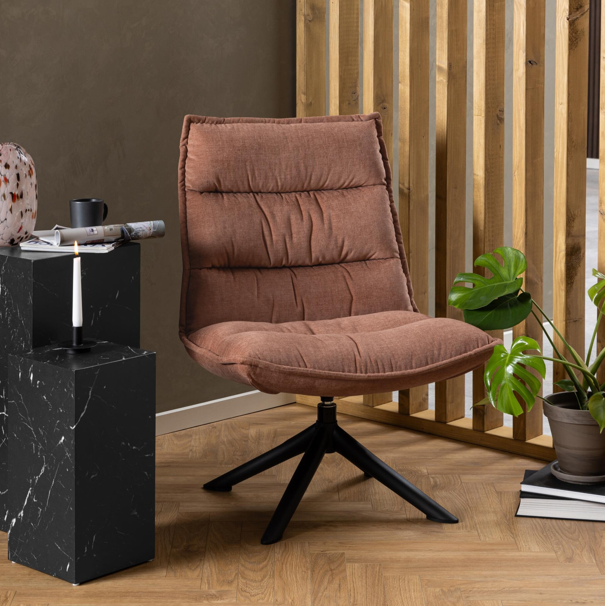 Bendt Draaifauteuil 'Ivy' Chenille