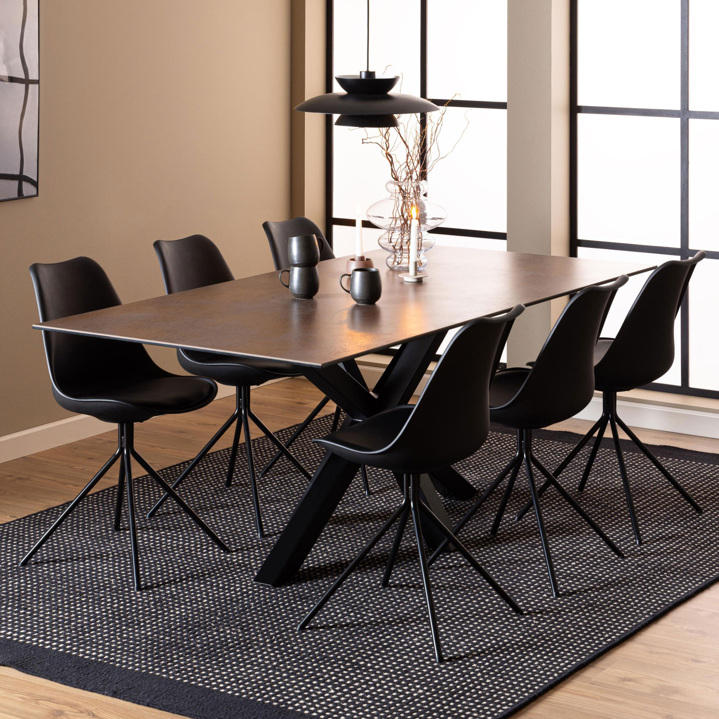 Bendt Eettafel 'Line' Keramiek