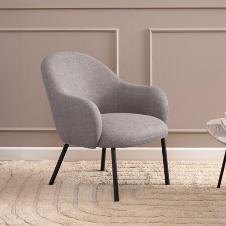 Bendt Fauteuil 'Jacquilyn' Structuurstof