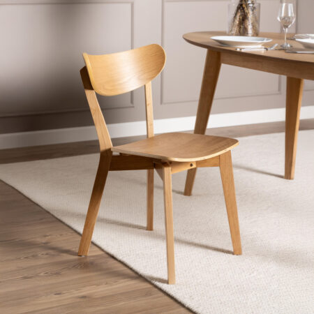 Bendt Houten Eetkamerstoel 'Torkil' kleur Eiken | Bendt