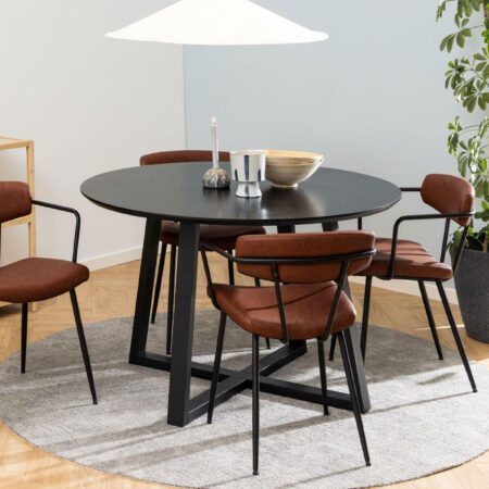Bendt Ronde Eettafel 'Lila' Eiken