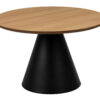 Bendt Ronde Salontafel 'Anemone' Eiken