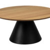 Bendt Ronde Salontafel 'Anemone' Eiken