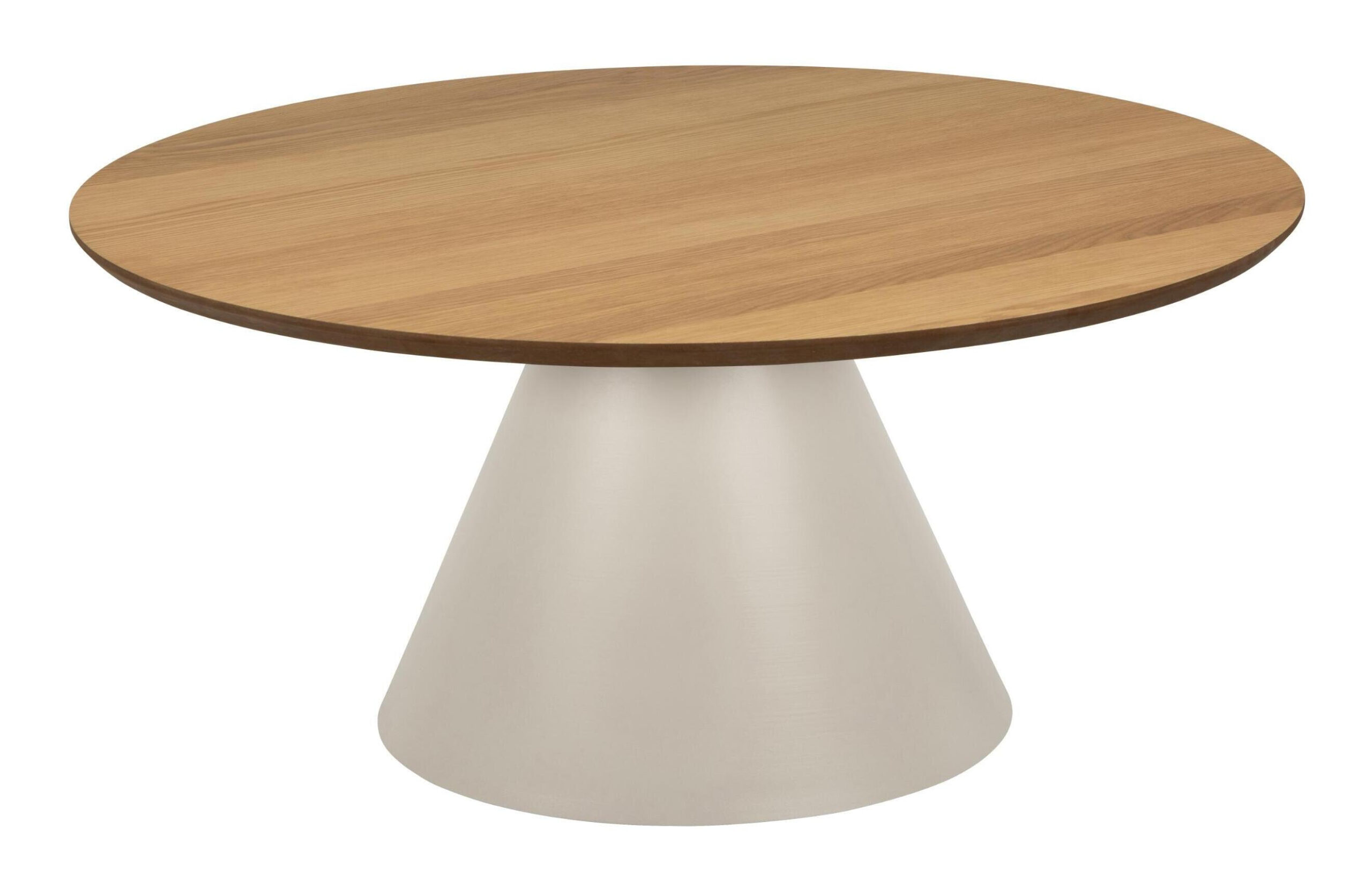 Bendt Ronde Salontafel 'Anemone' Eiken