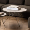 Bendt Ronde Salontafel 'Nadia' Marmer