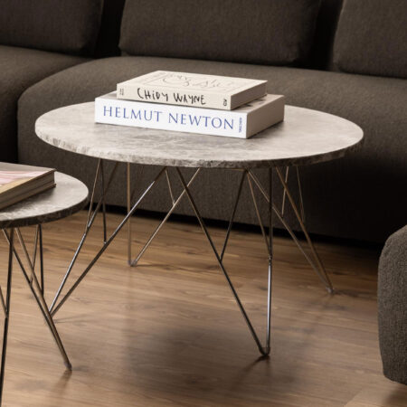 Bendt Ronde Salontafel 'Nadia' Marmer