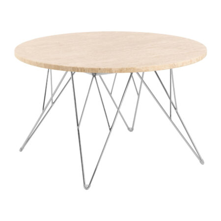 Bendt Ronde Salontafel 'Nadia' Travertin