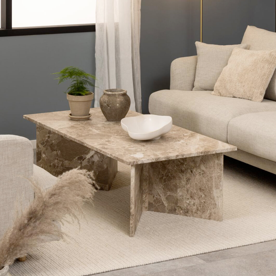 Bendt Salontafel 'Shaunika' Marmer