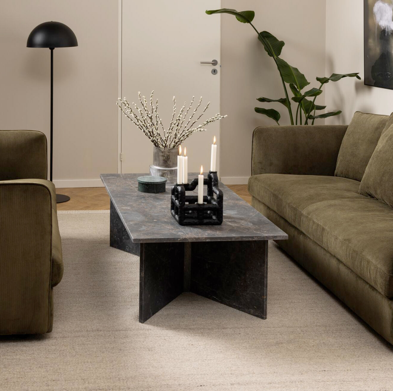 Bendt Salontafel 'Shaunika' Marmer