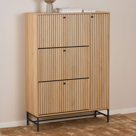 Bendt Schoenenkast 'Davon' Eikenlook