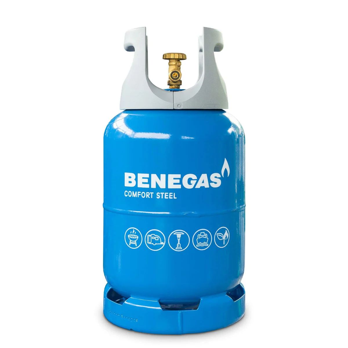 Benegas - Comfort Steel Gasfles Vulling 9