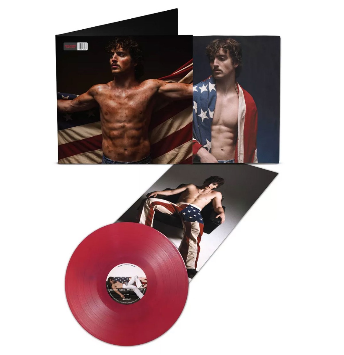 Benson Boone - American Heart (Rood & Violet Marmer Vinyl) (Target Exclusief) (LP) | Fiftiesstore