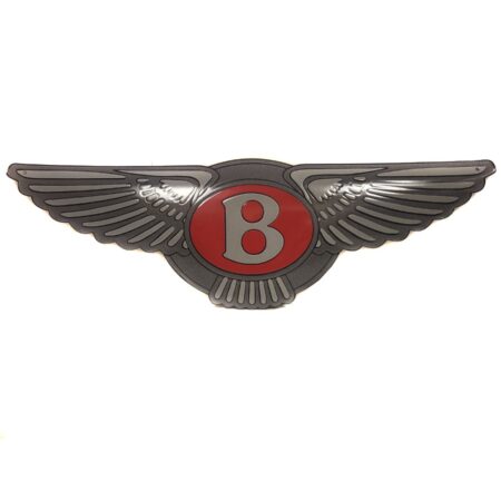 Bentley Logo Emaille Bord - 90 x 30 cm | Bentley