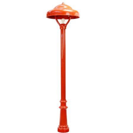 Benzinepomp Eiland Verlichting - Rood | Gaspump Heaven