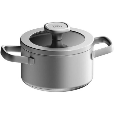 BergHOFF Leo kookpan met deksel RVS 16x8