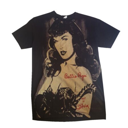 Bettie Page Che-Bettie T-Shirt Black-S | Fiftiesstore