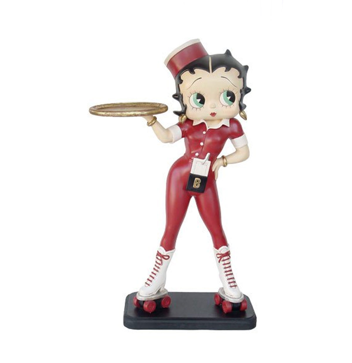 Betty Boop 5ft (1.52 m.) Diner Serveerster op rolschaatsen | Betty Boop