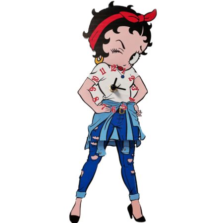 Betty Boop Attitude Wandklok - Bewegende Benen | Betty Boop