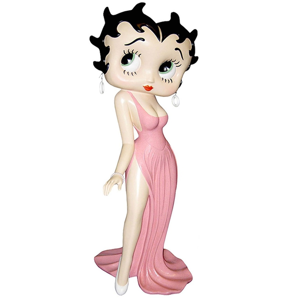 Betty Boop Beeld Roze Jurk 94 cm | Betty Boop