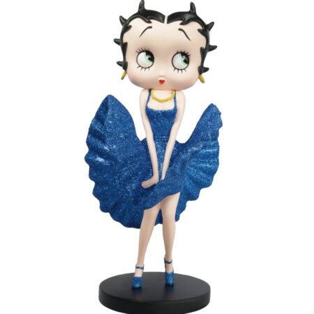 Betty Boop Cool Breeze (Blauw Glitter) Beeld | Betty Boop