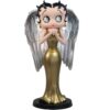 Betty Boop Engel Met Zilveren Vleugels In Gouden Jurk Beeldje 31 cm | Betty Boop