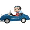 Betty Boop In Car (Blauw Glitter) Beeld | Betty Boop