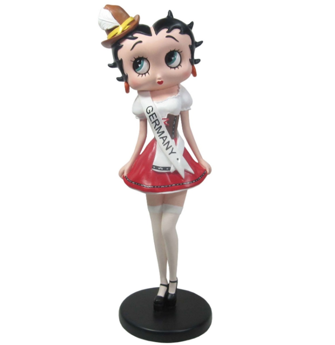 Betty Boop In Duits Kostuum Beeld 31.5 cm | Betty Boop