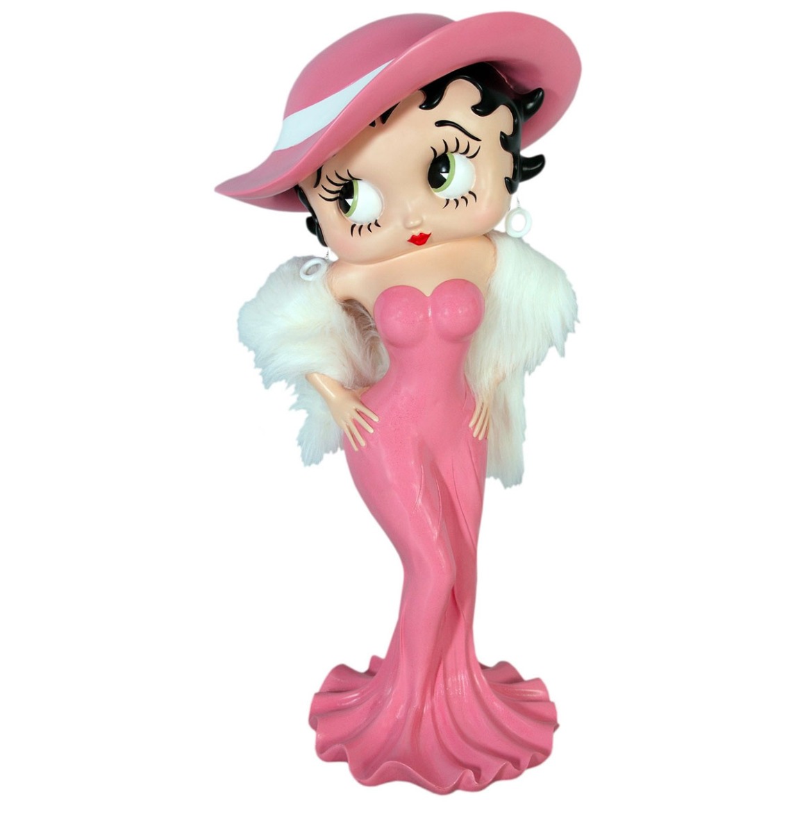 Betty Boop - Madame Beeld 98 cm roze | Betty Boop