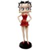 Betty Boop Met Kouseband Beeld (Rode Glitterjurk) | Betty Boop