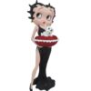 Betty Boop Met Rode Glitter Kussen Box (Zwarte Jurk) 36.5cm | Betty Boop